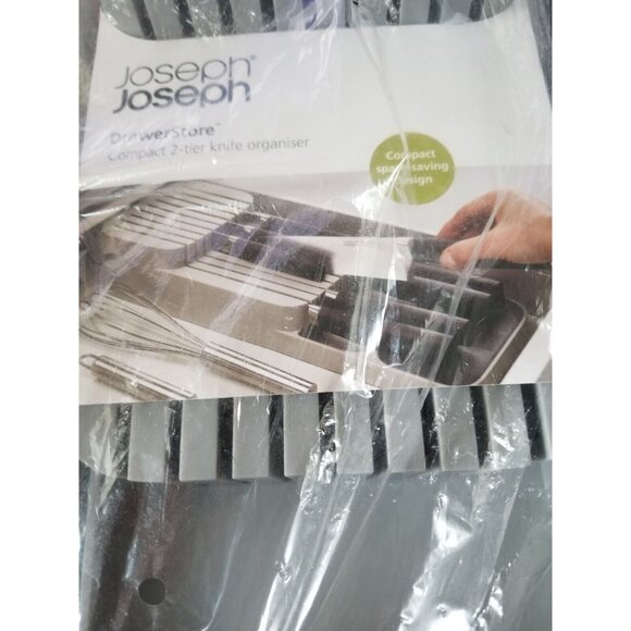 Joseph Joseph 85120 DrawerStore Kitchen Drawer Organizer Tray for Knives Knife B - Picture 1 of 6
